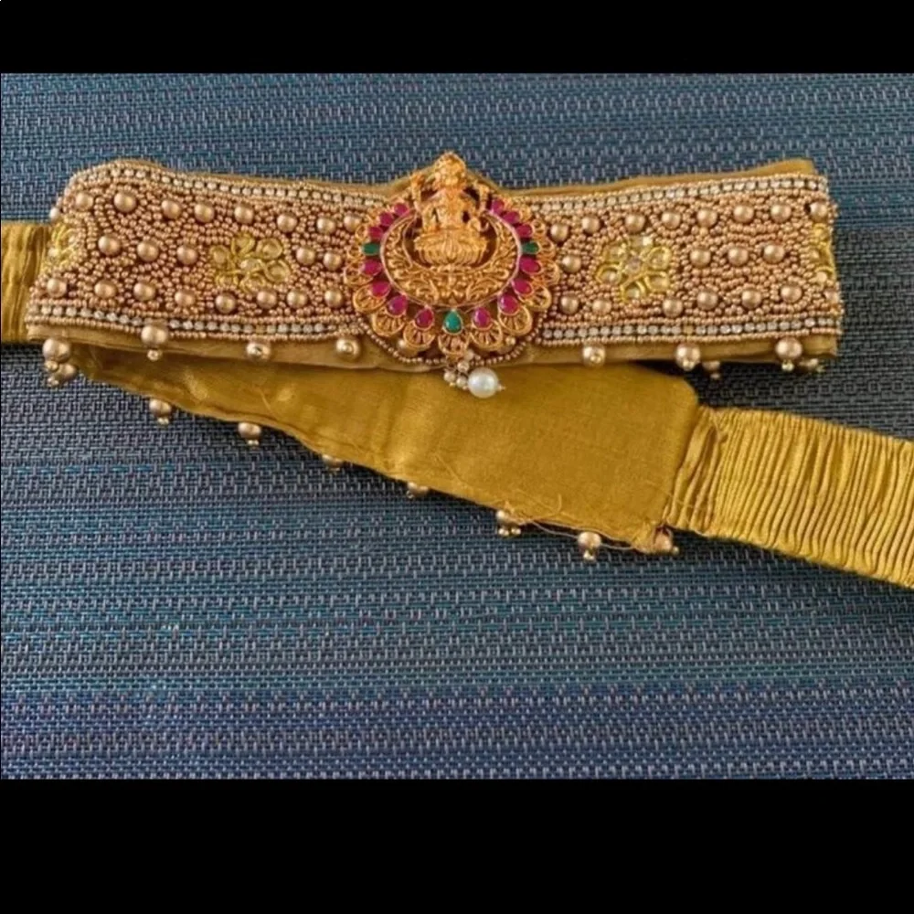 Womens Indian cloth hip belt